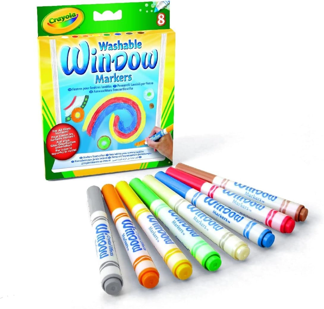 Crayola Window Markers - Multi Colour