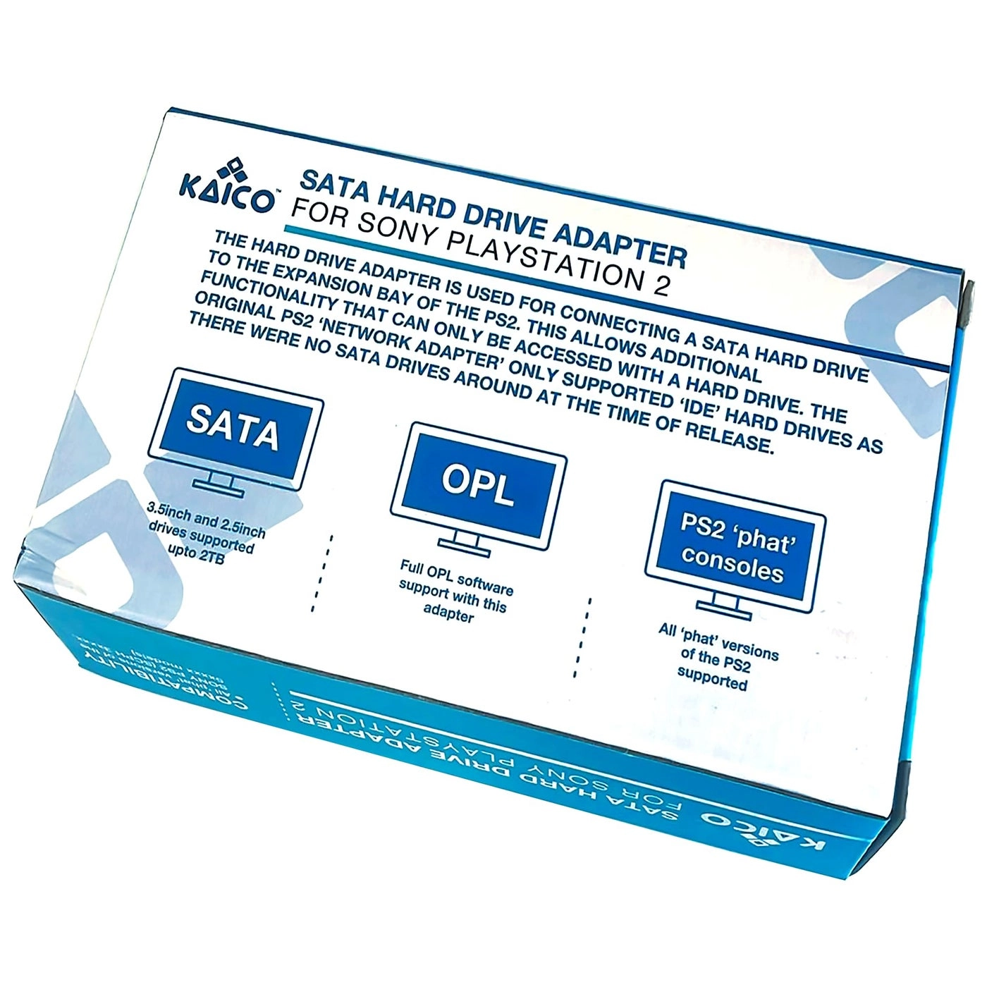 PS2 SATA & Network Adapter - 2TB 2.5"/3.5" HDD