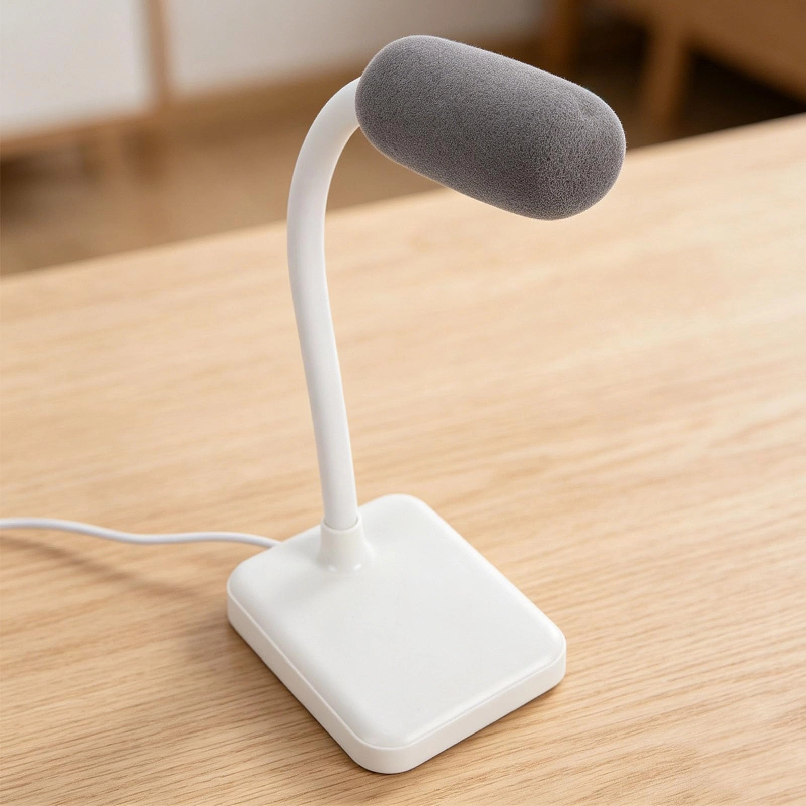 USB Computer Microphone USB+3.5mm-Mini-Jack Microphone