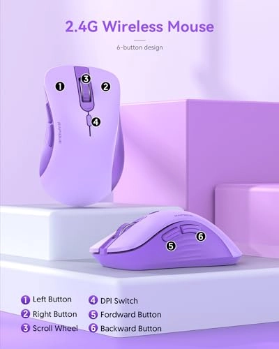 R-08 Wireless Mouse - USB