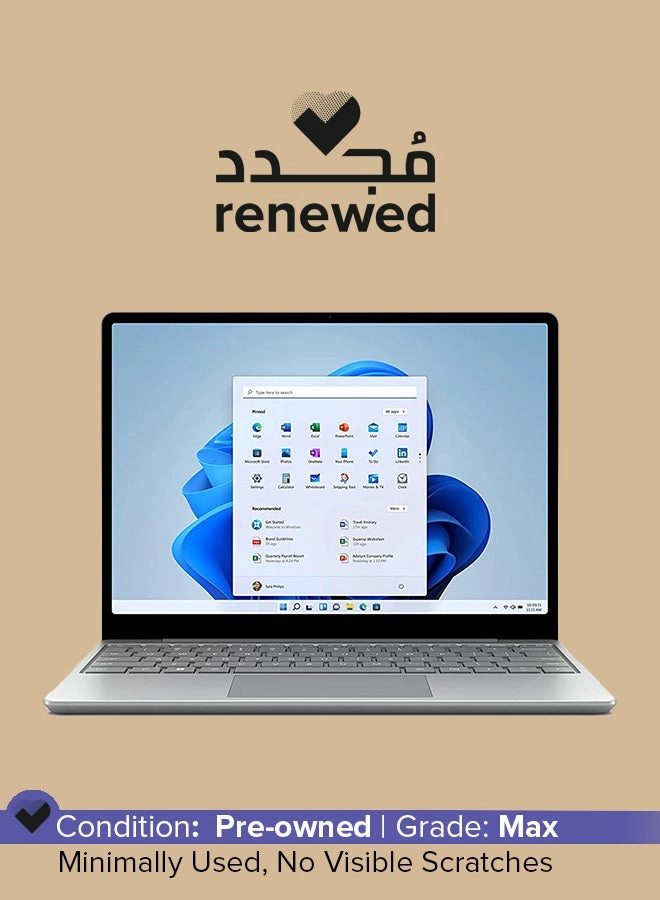 (Renewed) SURFACE LAPTOP GO - 12.4'' Core i5 8GB DDR4 256GB SSD