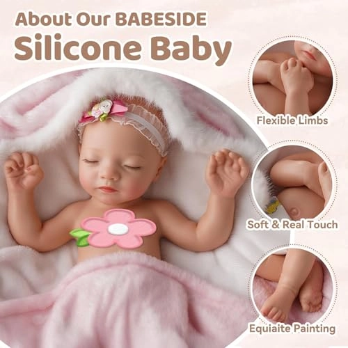Aurora - 16 inches Silicone Baby Girl