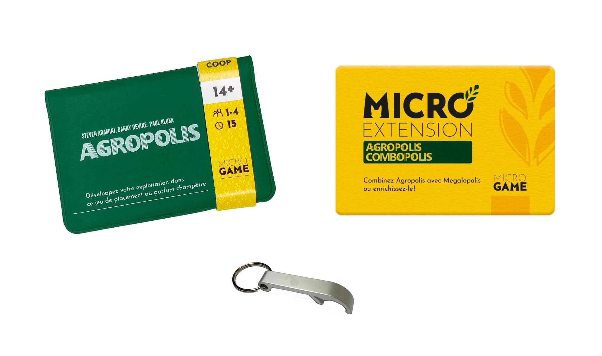 Blumie Shop Agropolis + Combopolis + Bottle Opener (French)