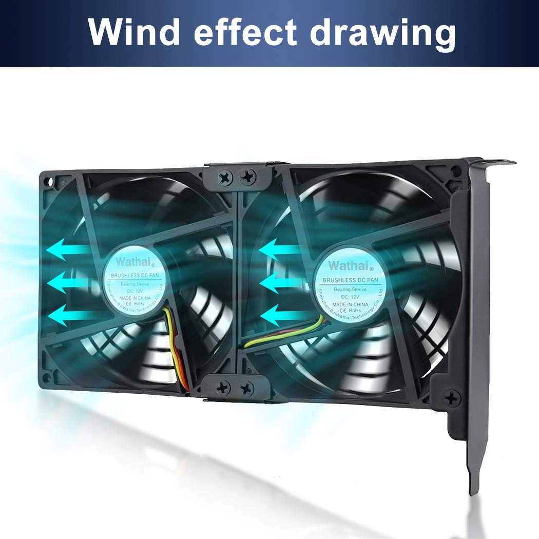 Brushless Exhaust Fan - 2 PCS 92mm