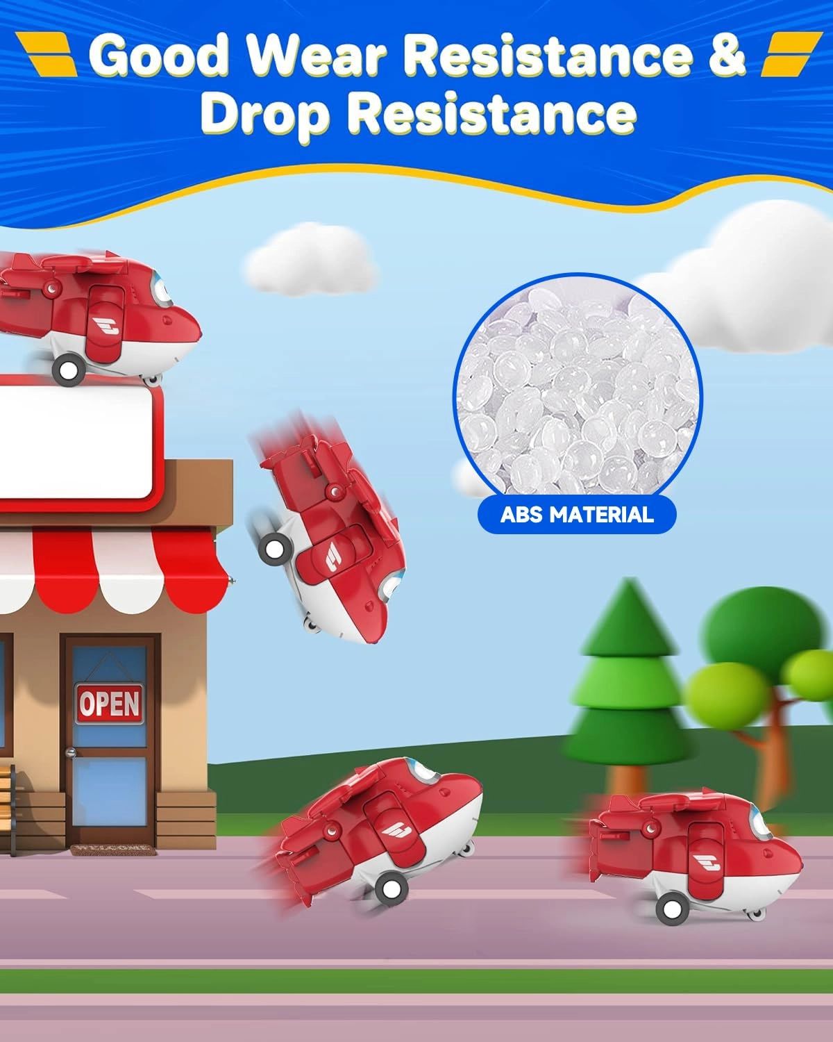 Super Wings - 3 steps (15 pcs.)