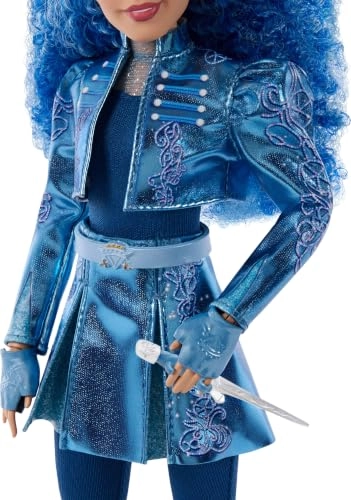 Princess Chloe Charming Doll - Disney Descendants Bright Blue Hair Ages 4+