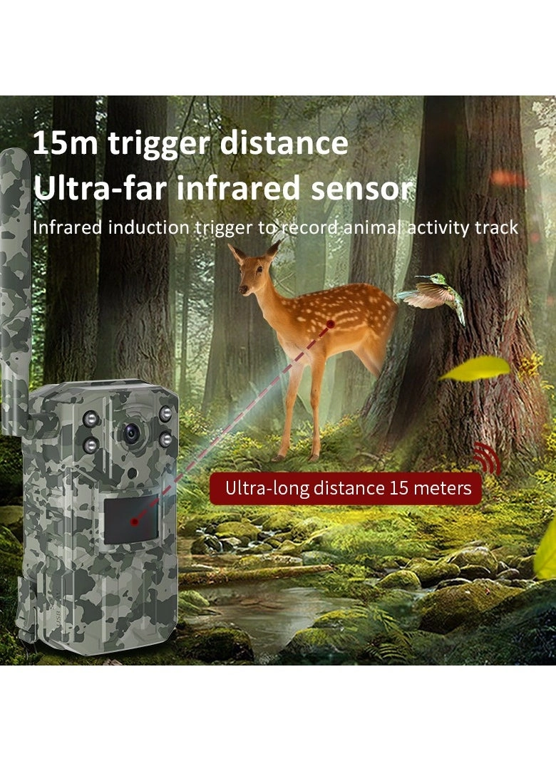 Wild Waterproof Hunting Camera - EU= LTE-FDD=B1/B3/B5/B7/B8/B20|US= LTE-FDD=B2/B4/B5/B12/B13/B25/B26 4MP