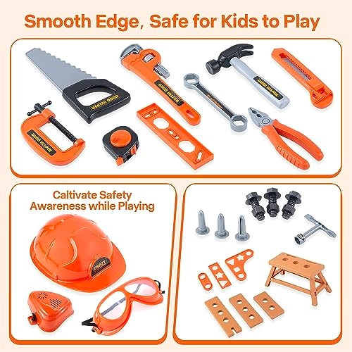 Kids Tool Bench - 3+ 79 pieces