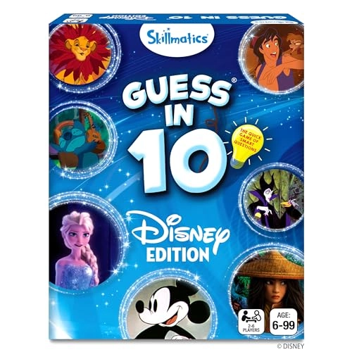 Guess in 10 Disney - Card Game