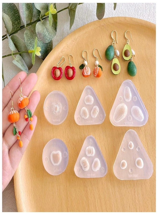 Fruit Polymer Clay Earring Molds