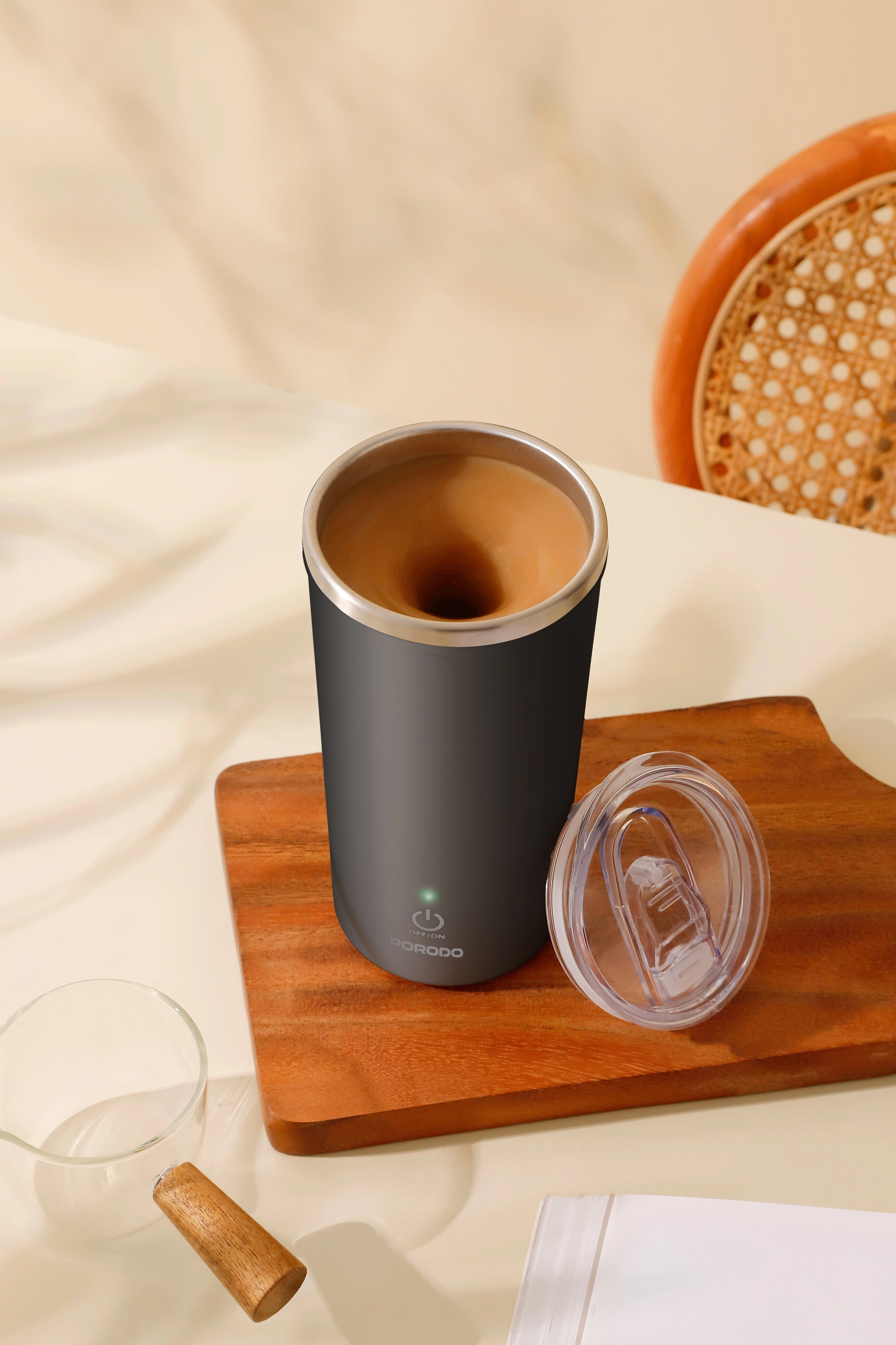Lifestyle Auto Stirring Insulated Mug - 400ml
