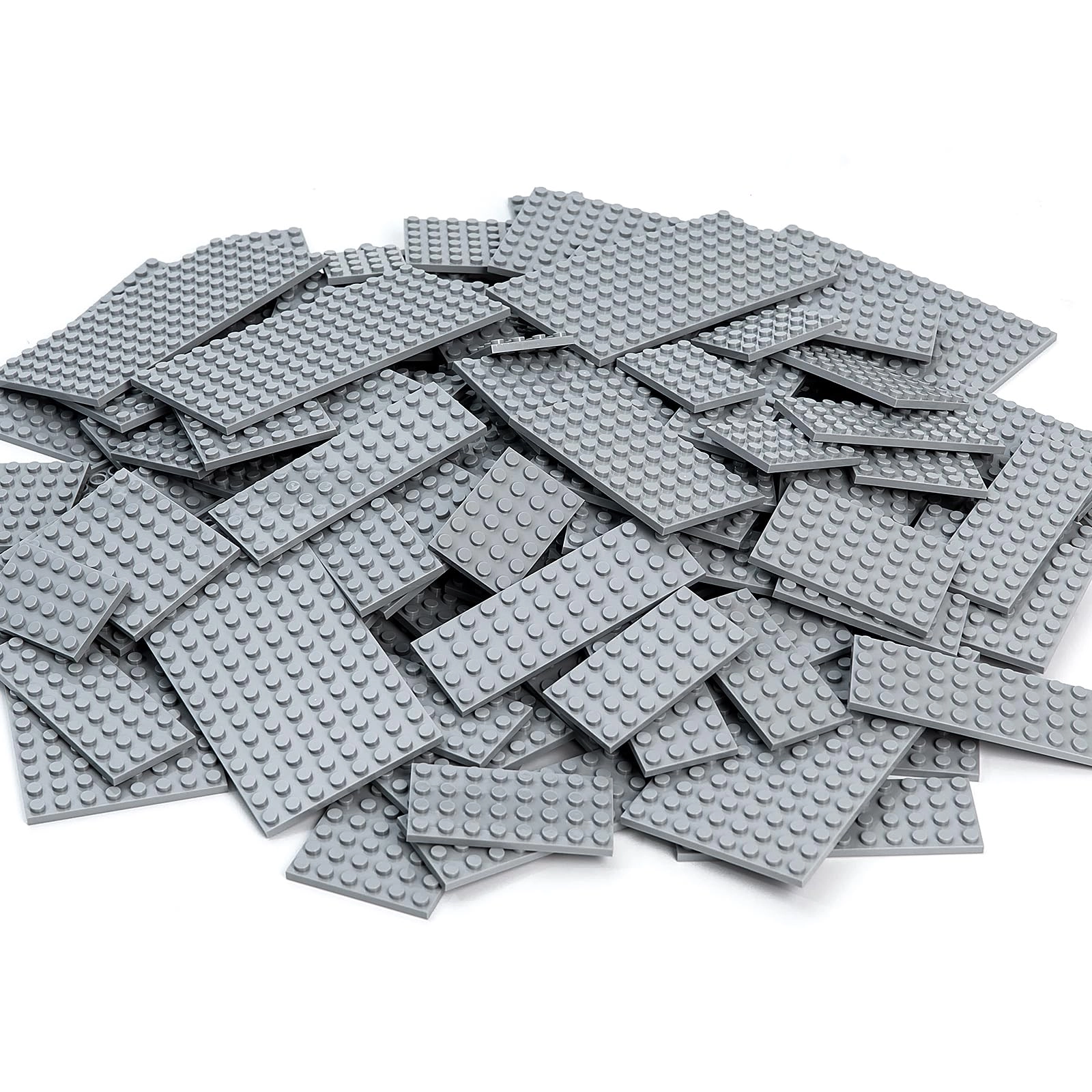 MANNIDOO Classic Building Plates - ABS Plastic MOC 110 Pieces