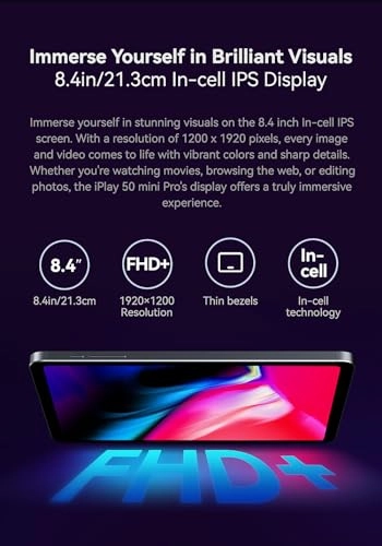 iPlay 50 Mini - 128GB 8.4"