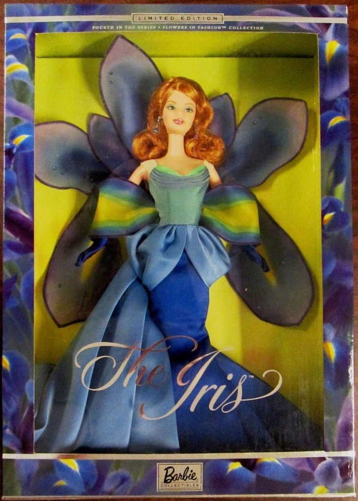 Barbie Iris Collector Doll - Limited Edition Satin Flowers In Fashion Collection Ages 15+