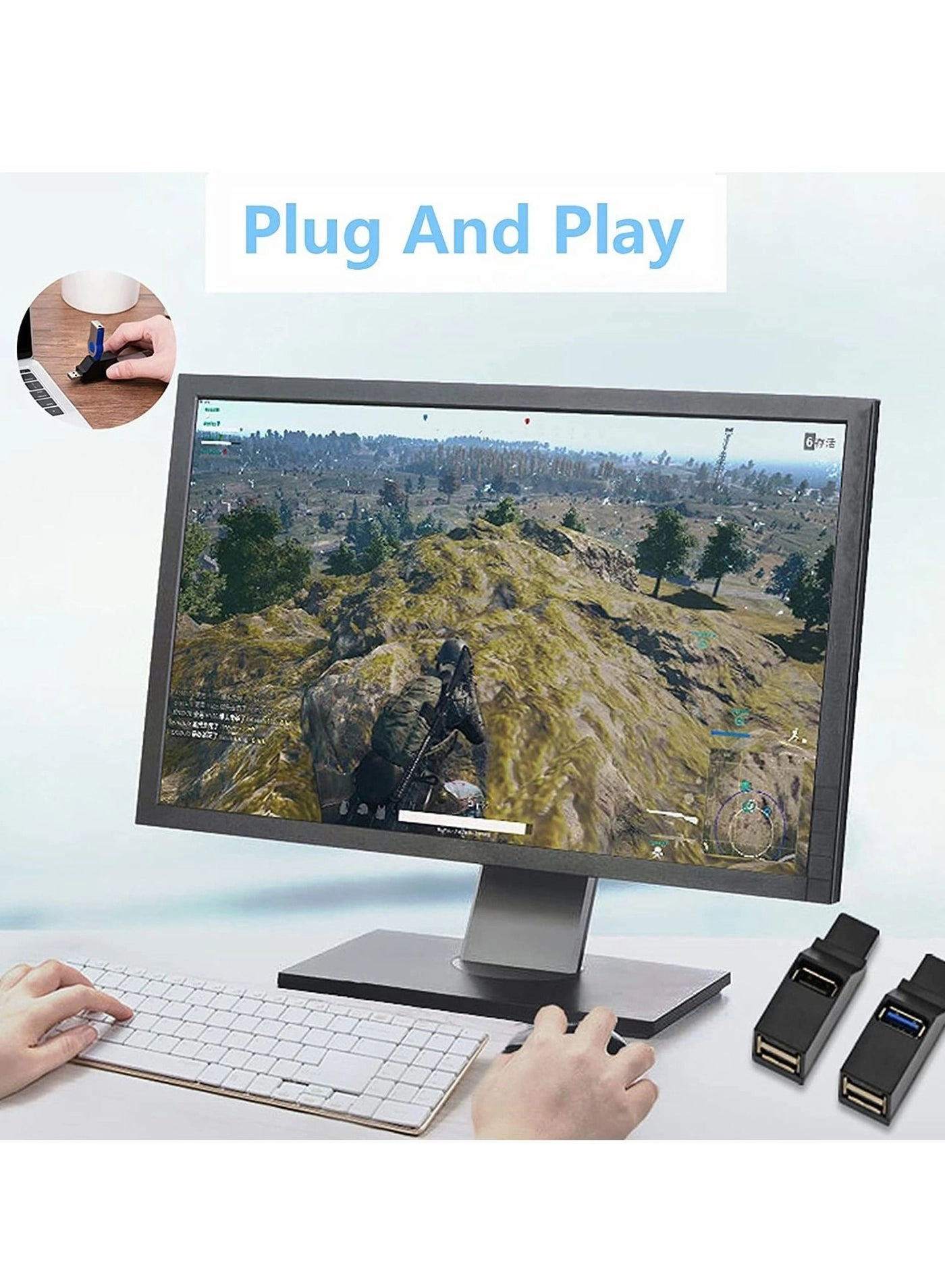 USB 3.0 Hub - 3 Ports 5 Gbps