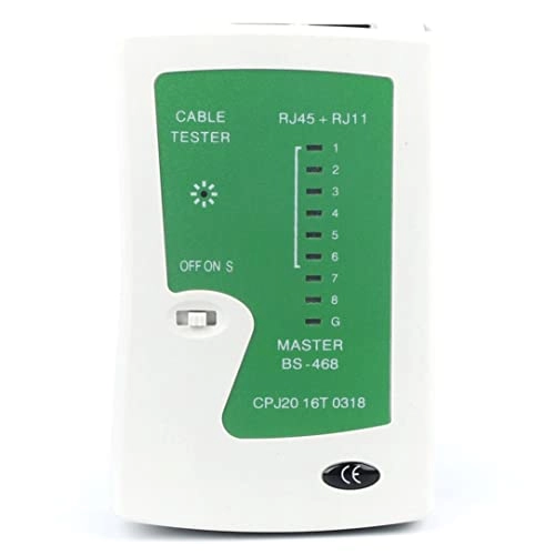 Portable professional network cable tester - RJ45 RJ11 RJ12 CAT5 U