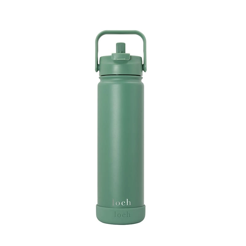 Water Bottle - 2-in1 Straw Lid 650 ml