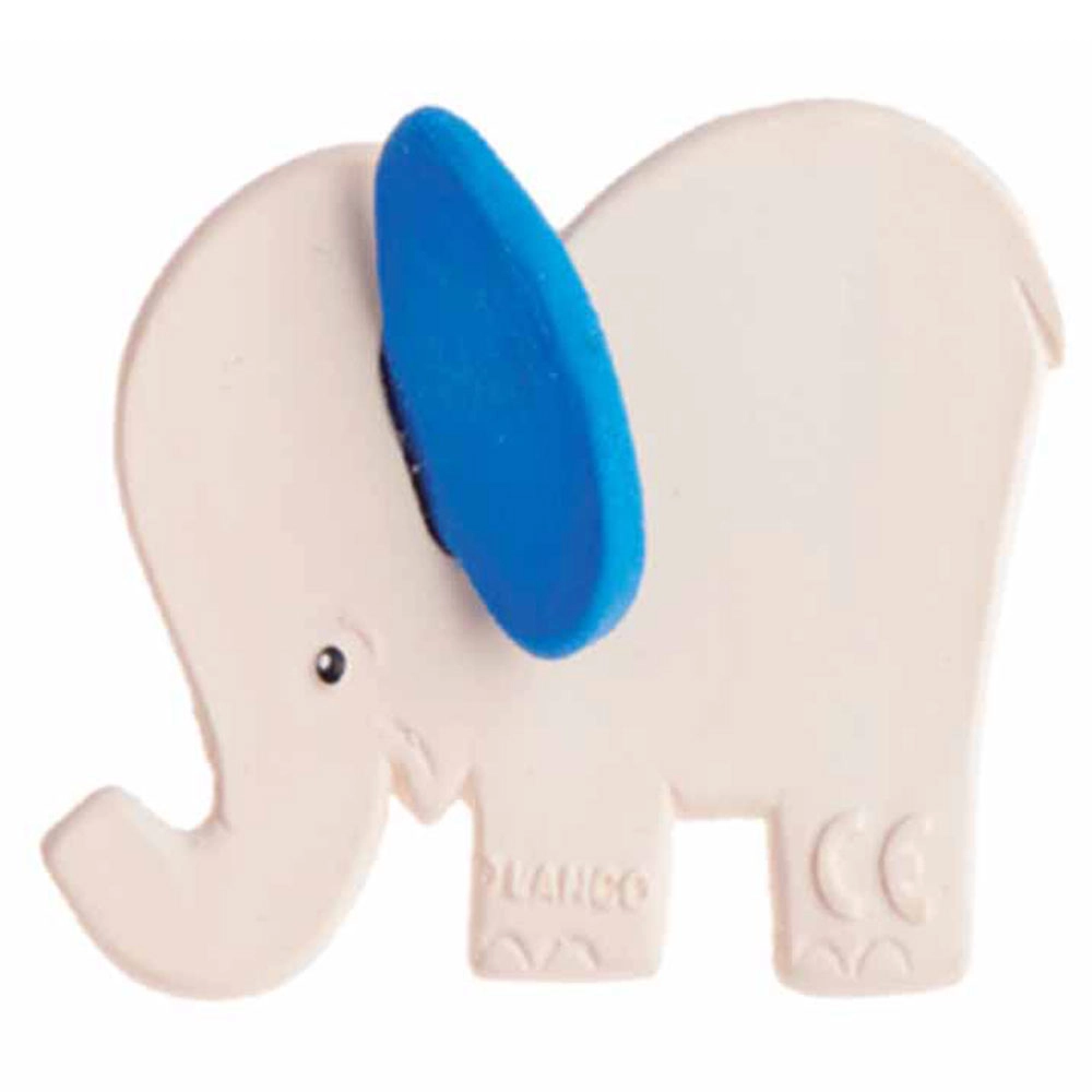 Kobi the Elephant Teether - pure natural rubber