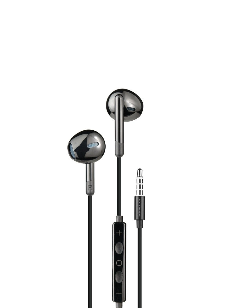 Powerology PWEPHR17BK Wired Headphone