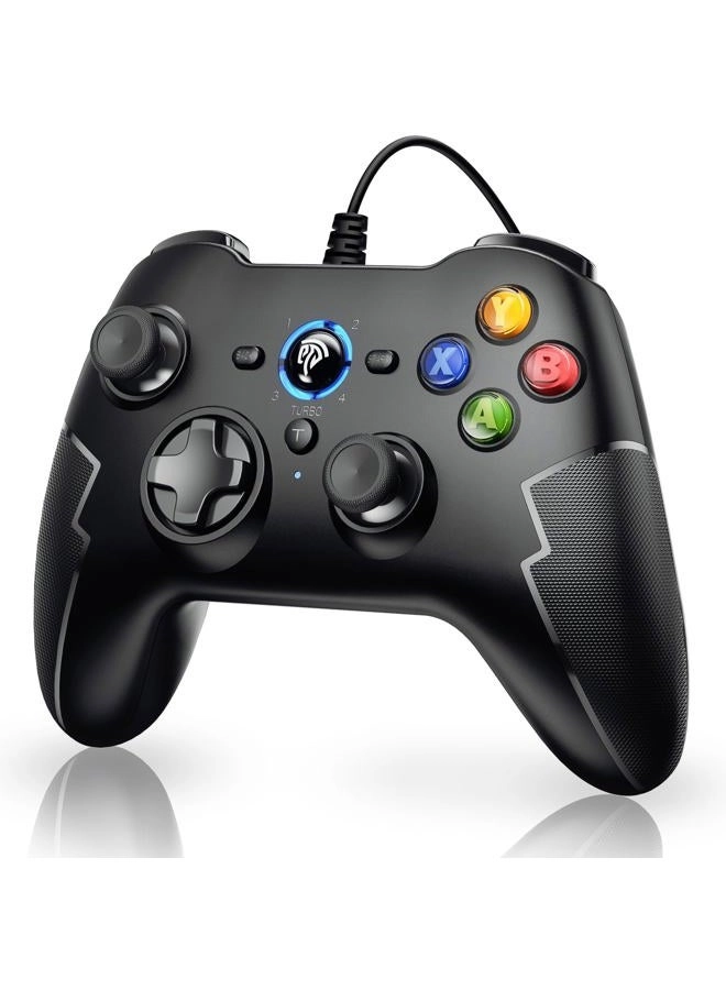 Classic Gamepad 9110 - BLACK PC/Switch/Steam Deck/Android/Laptop/PS3/Android TV BOX