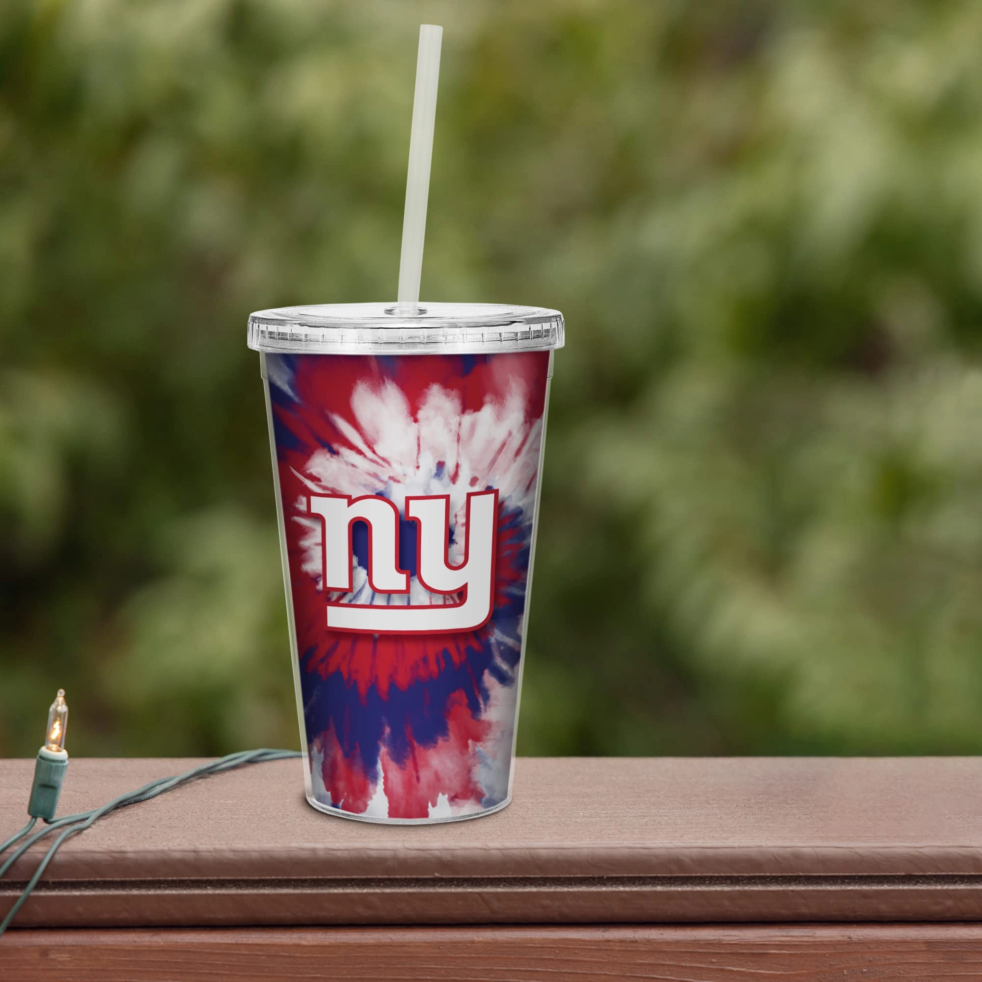 NFL Football Metallic Tie Dye Tumbler - 473ml