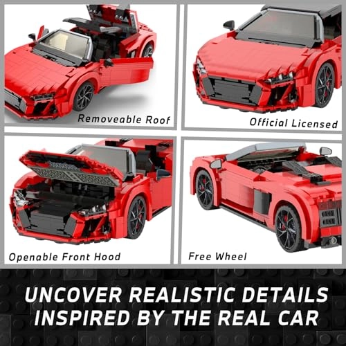 R8 Spyder - 1:14 Red