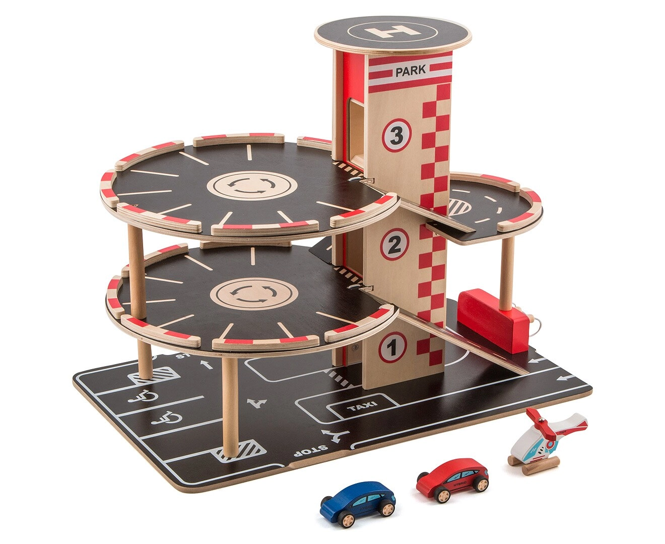 Hape Wooden Park N Go Garage