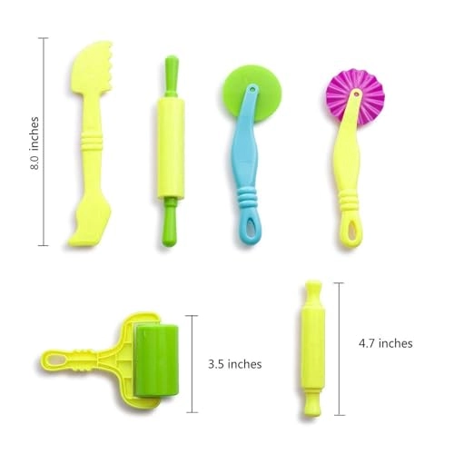 Clay and Dough Tools - 6 Pieces