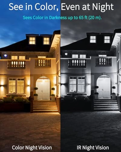 Wireless Solar Security Camera 2K/4MP