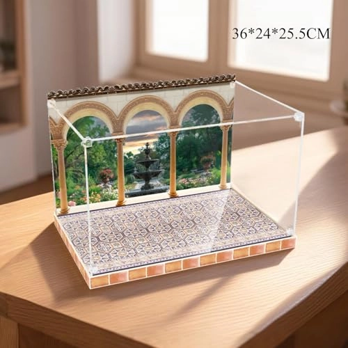 Figures Display Box - 35x25x20cm acrylic Dustproof Transparent