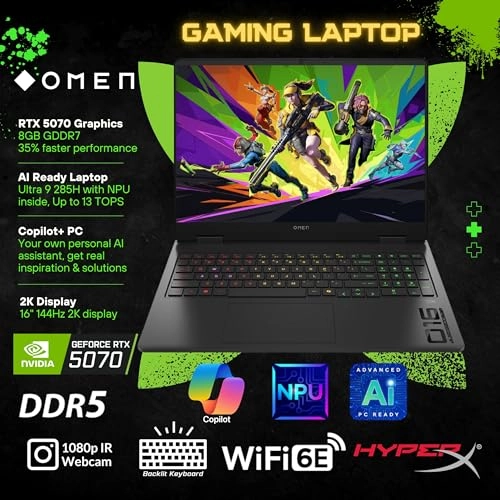 OMEN 16 16-an0075cl - 16'' Core Ultra 9-285H 16GB DDR5 1TB SSD