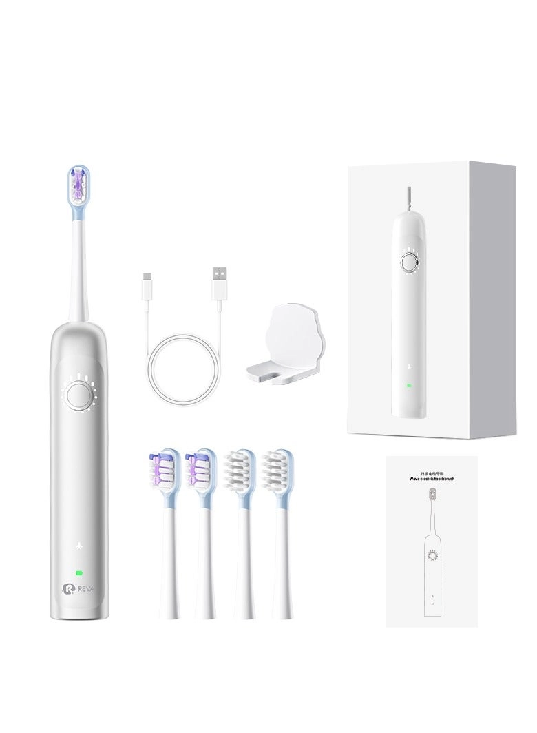 Reva X1 - 4 Brush Heads 60 Days IPX7 Waterproof