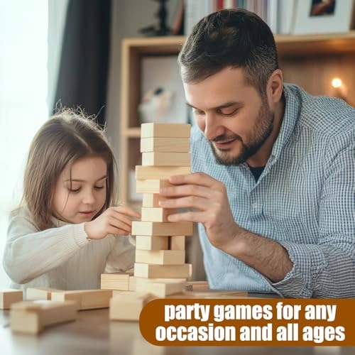 Spanish Stacking Tower Game - 5 years and up 54 pieces