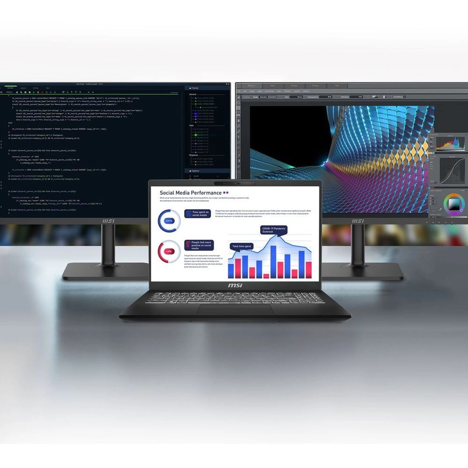 Modern 15 H AI 9S7-15H551-225 - 15.6'' Core Ultra 5 225H 16GB DDR5 512GB SSD