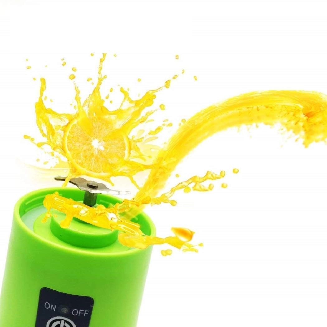 Electric Blender - 380 ml USB Multicolor