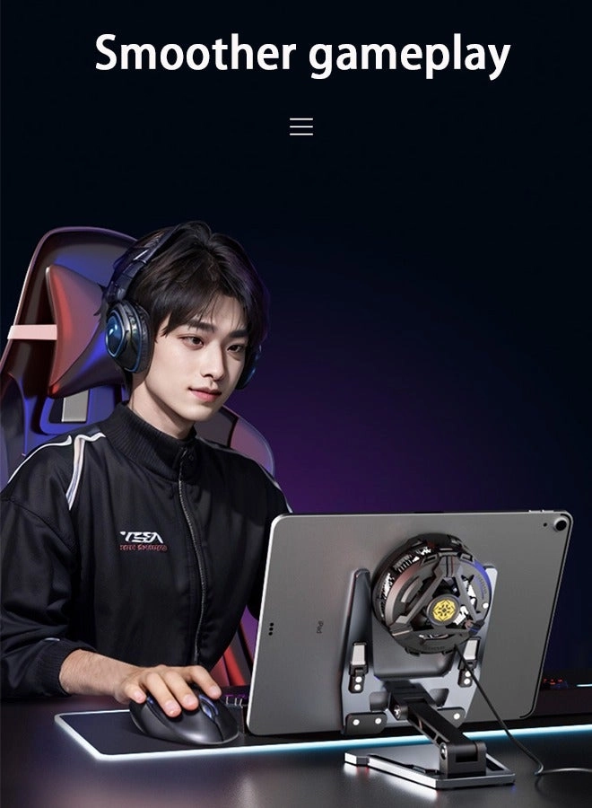 Phone/Tablet Stand - Cooling Aluminum Foldable