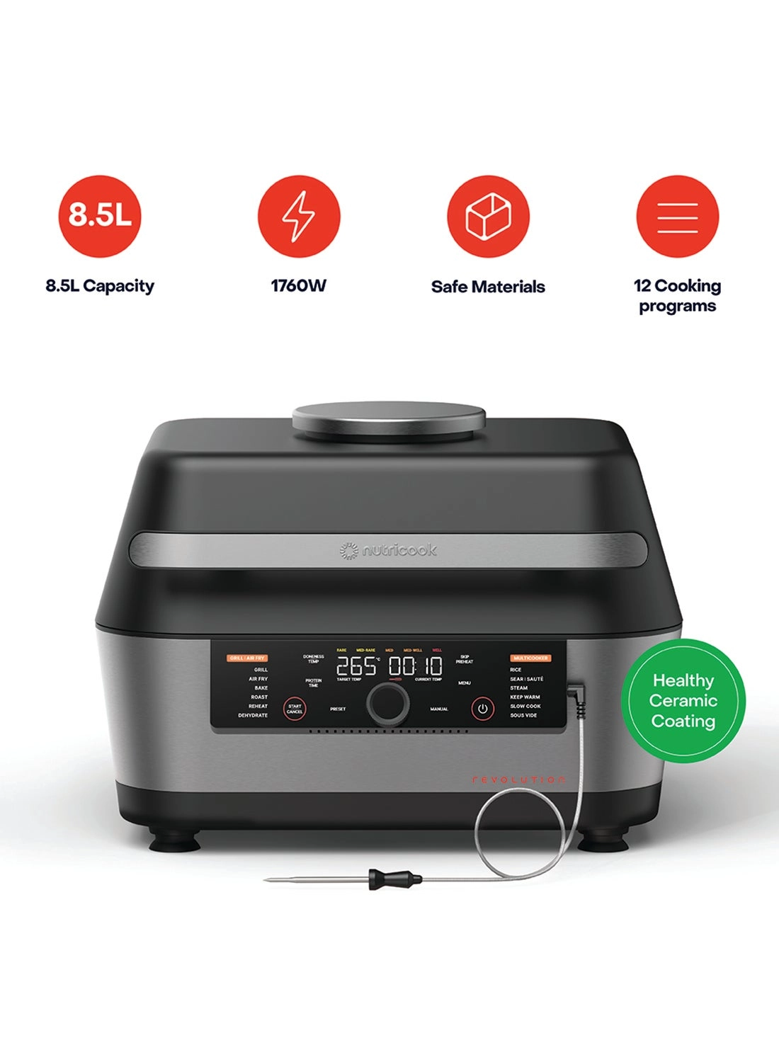 nutricook Revolution - 8.5 L