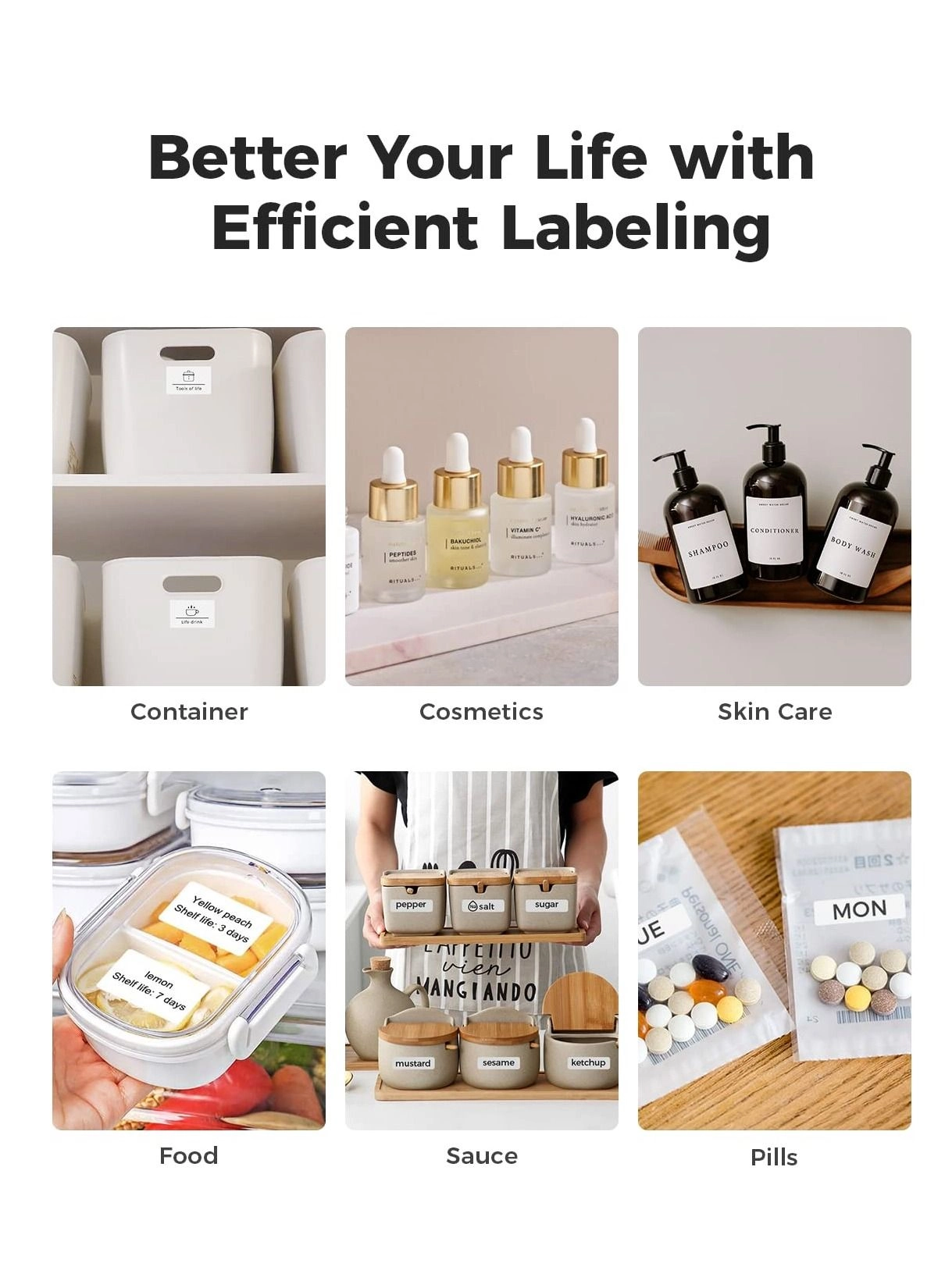 Mini label printer - Direct Thermal Printing 15mm