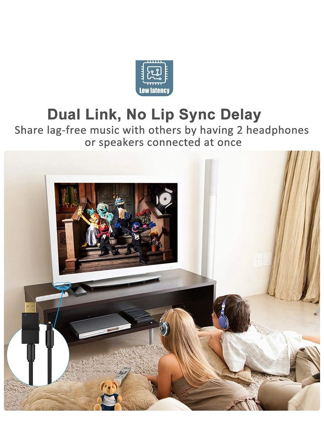 Bluetooth 5.0 Transmitter Receiver 3 in 1 Adapter 5.0