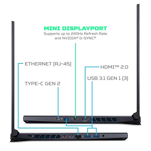 Predator Helios 300 PH315-52-78VL - 15.6'' i7-9750H 16GB DDR4 256GB SSD