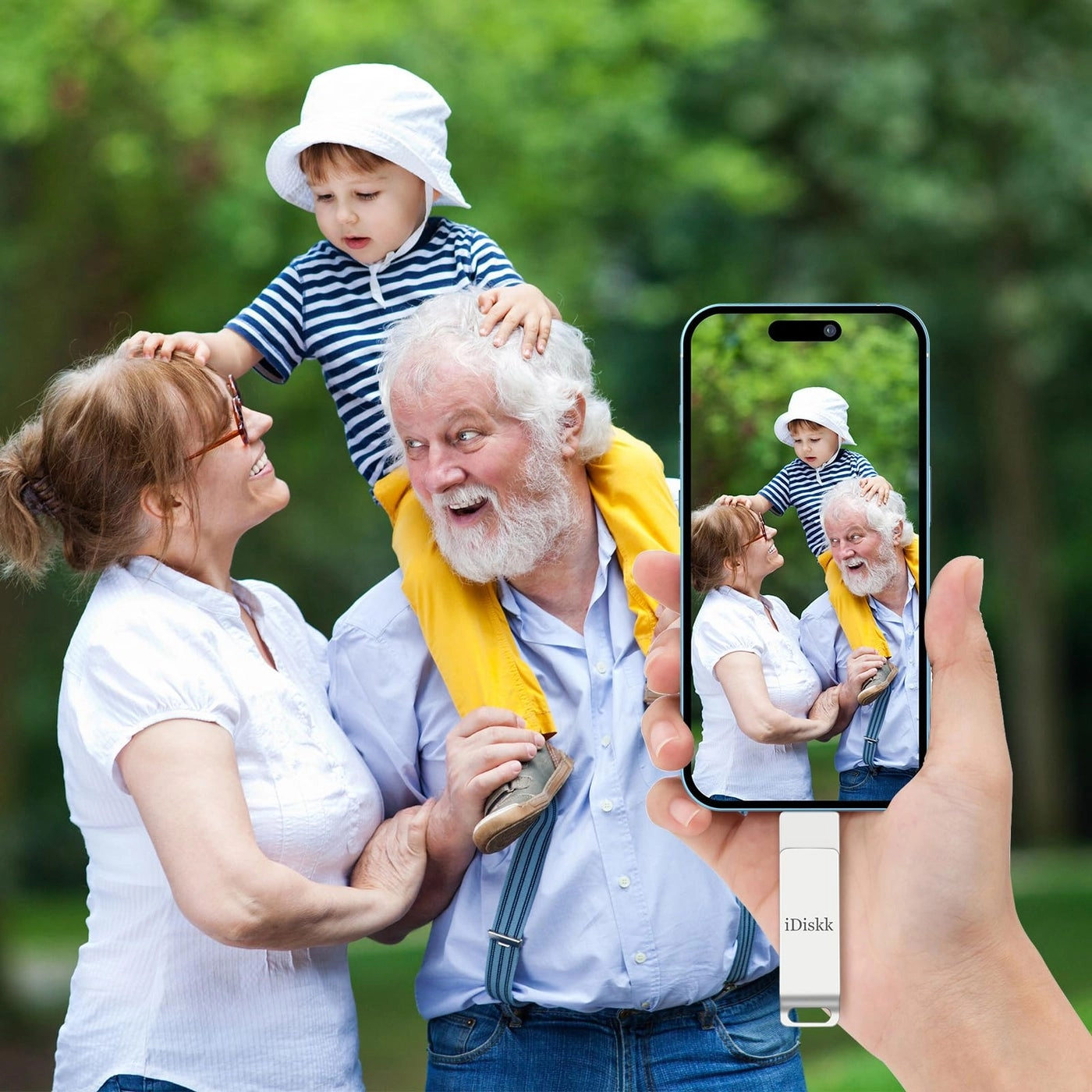 Photo Stick - USB 3.0 Lightning USB-C 128GB