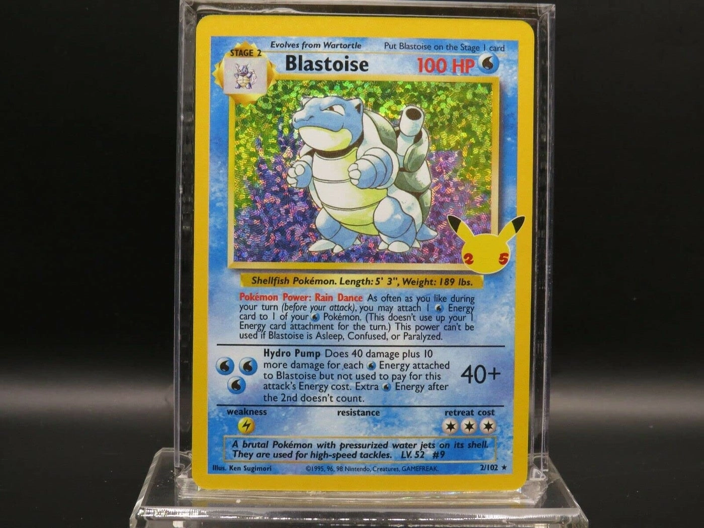 Pokémon BLASTOISE Celebrations CLASSIC COLLECTION - Single Card