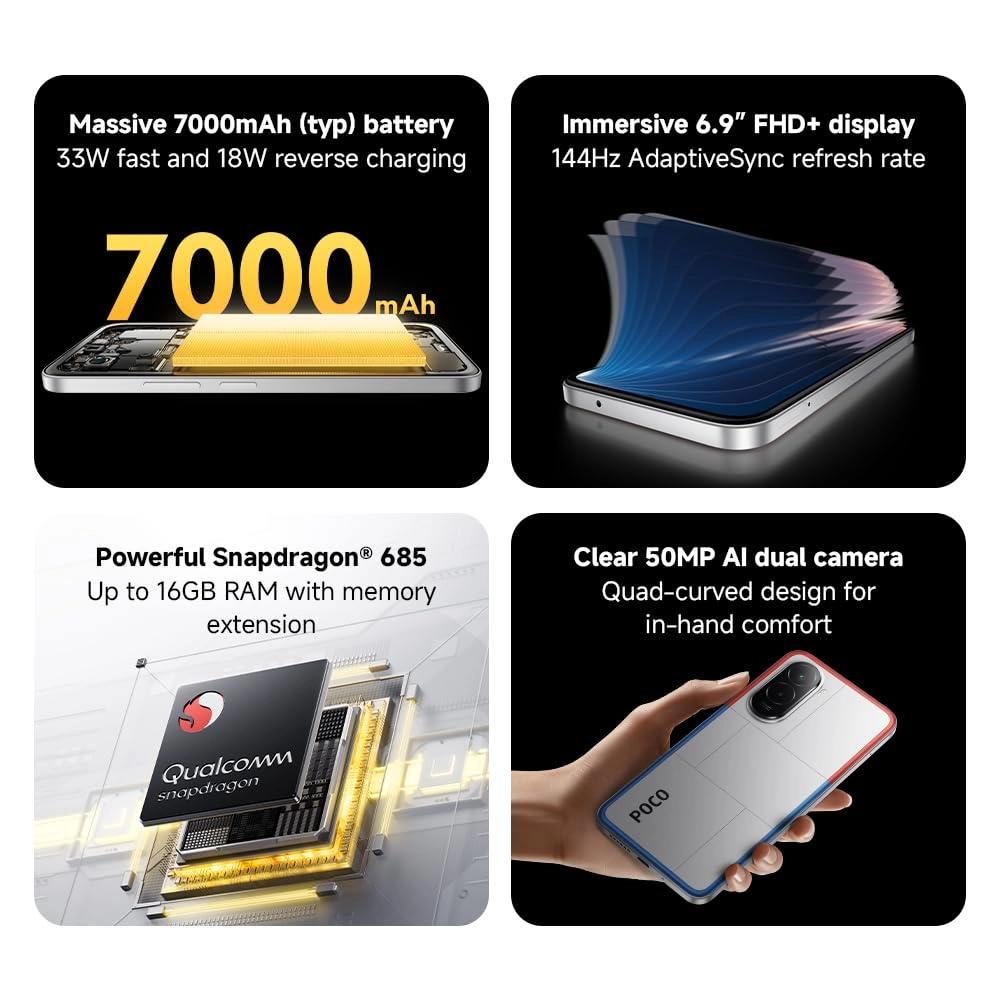 POCO M7 - 8GB 256GB
