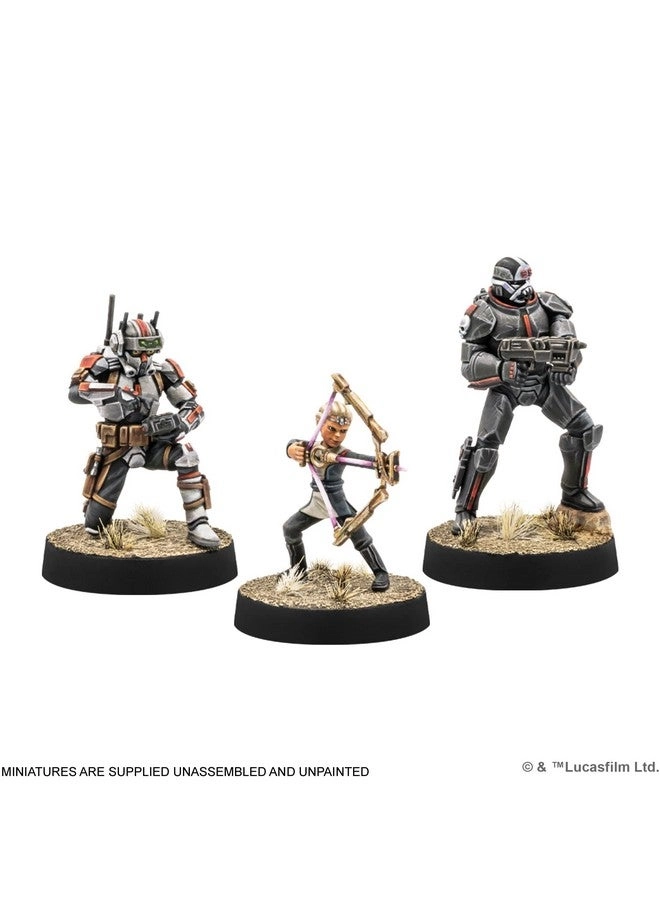 Star Wars: Legion Bad Batch Expansion - Clone Force 99 Miniatures Pack