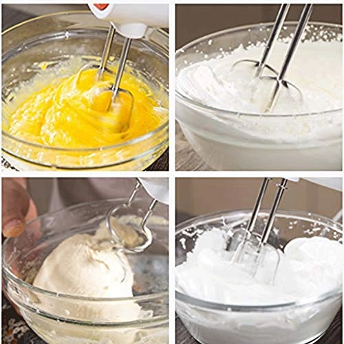 Handheld Electric Egg Beater - High Power 5-speed Turbo