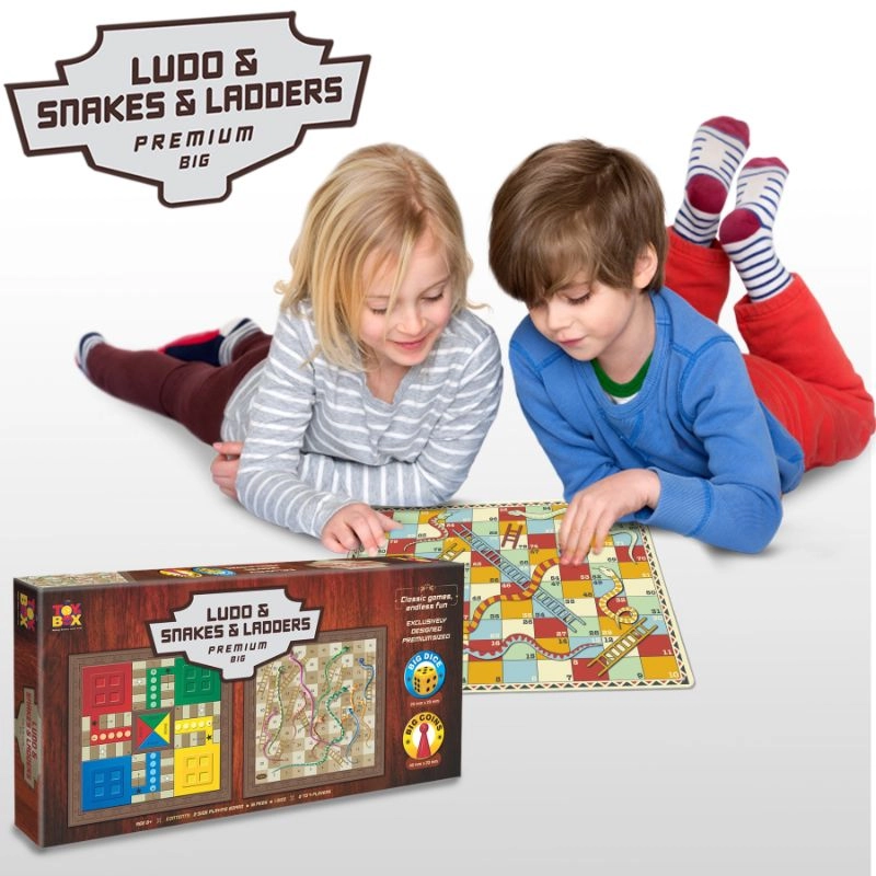 Ludo Snakes and Ladder - Suitable for 4 years & above