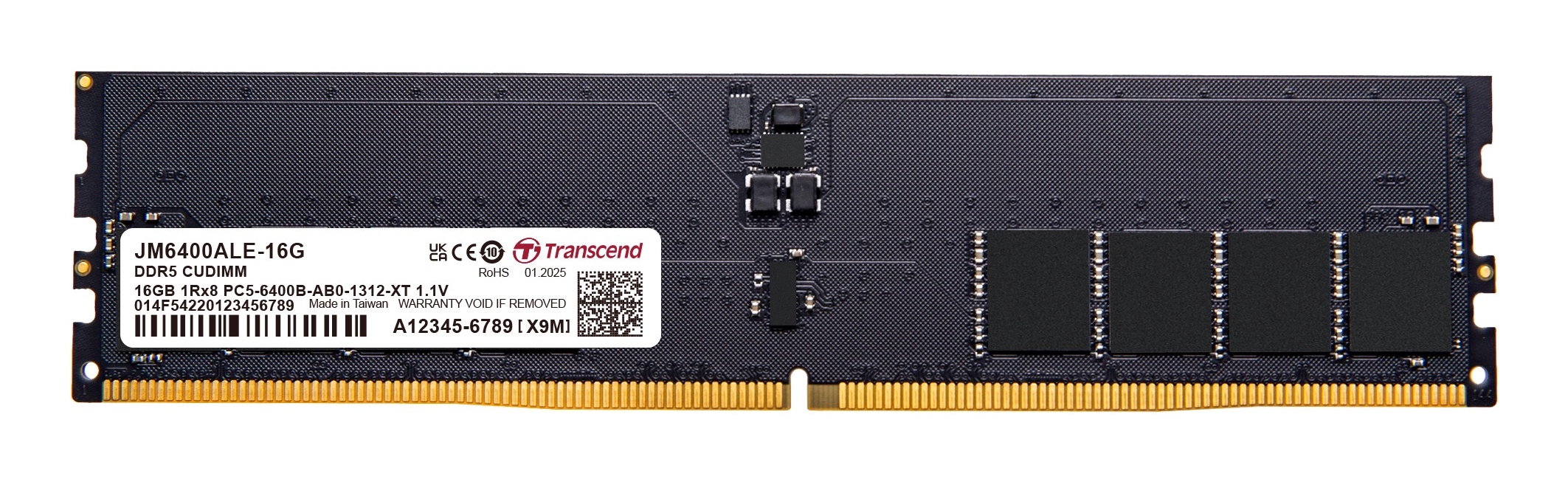 JM4800ALE-16G - 16GB 4800MHz DIMM DDR5