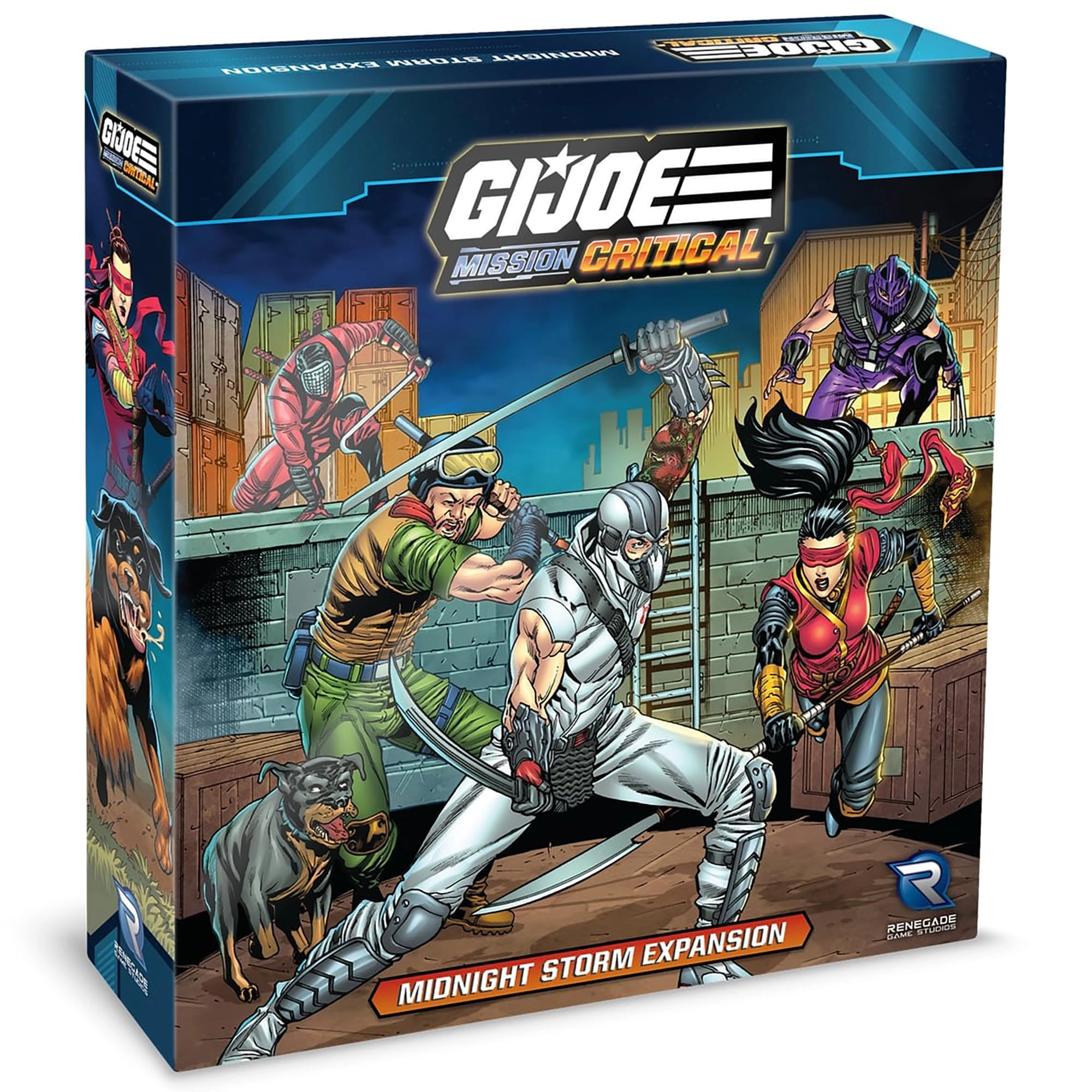 Renegade Game Studios G.I. JOE Mission Critical: Midnight Storm Expansion