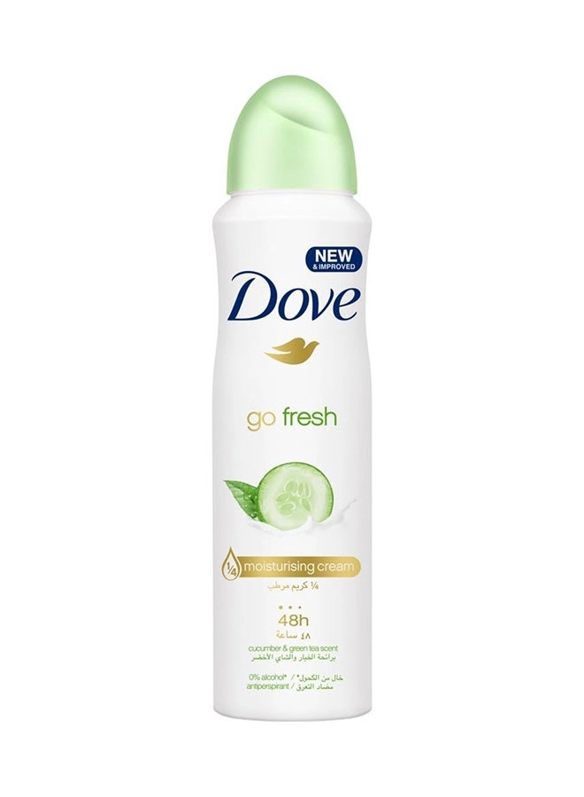 Anti-Perspirant Deodorant Spray - Cucumber & Green Tea