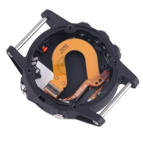 LCD Screen and Digitizer Full Assembly With Frame for Garmin Fenix 5S Plus Sapphire Version